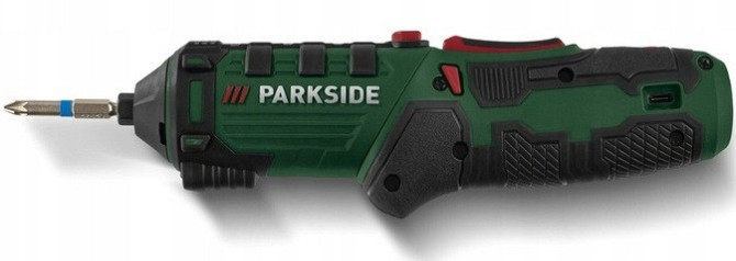 Аккумуляторная отвертка поворотная рукоять 26 бит с кейсом Parkside (PSSA 4 B2) Нововолынск - изображение 5
