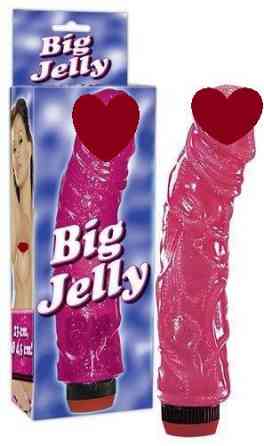Вібратор Big Jelly Vibr.pink Sex Aura Київ