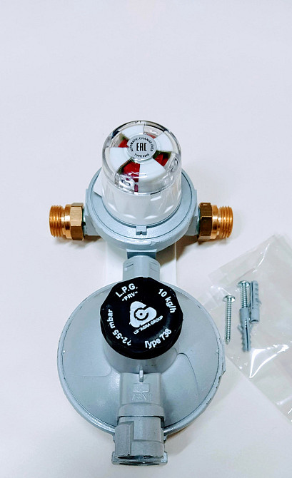 Редуктор Регулятор-автоматичний перемикач пропановий рампа CAVAGNA (Італія ) Type 738 Київ - фото 7