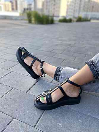 PGV Босоніжки жіночі PGV 1240 чорні (літо, шкіра натуральна) (5141) 36-39 Коломыя