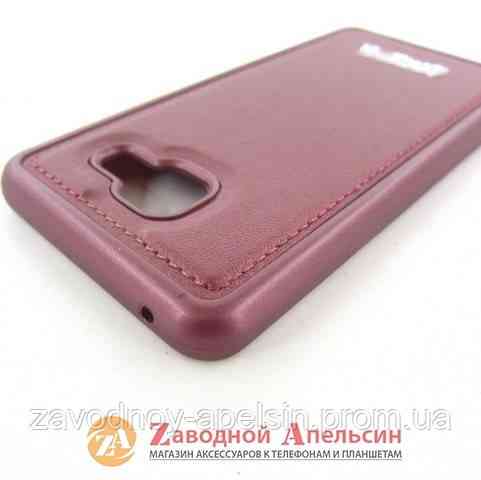 Samsung A3 A310 2016 чехол кожа Momax marsala Одесса