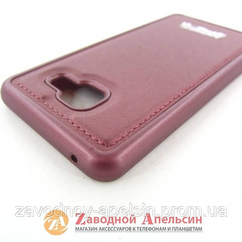 Samsung A3 A310 2016 чехол кожа Momax marsala Одесса - изображение 3