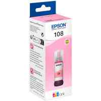 Контейнер з чорнилом Epson 108 EcoTank L8050/L18050 light magenta (C13T09C64A) Киев