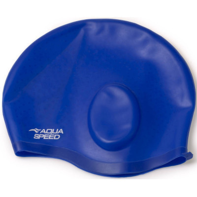 Шапка для плавания Aqua Speed Ear Cap Comfort 9891 289-01 синій OSFM (5908217698919) Винница - изображение 1