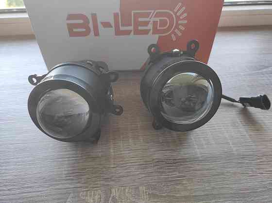 Протитуманні фари LED лінза універсальна 3,5 дюйма 90 мм туманка 60 ватт біла (один режим) Харків