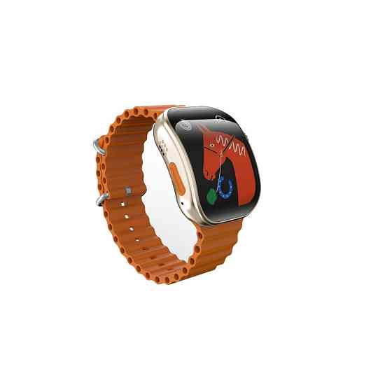 Смарт-годинник W&O X10 Ultra 49mm Золотий Київ