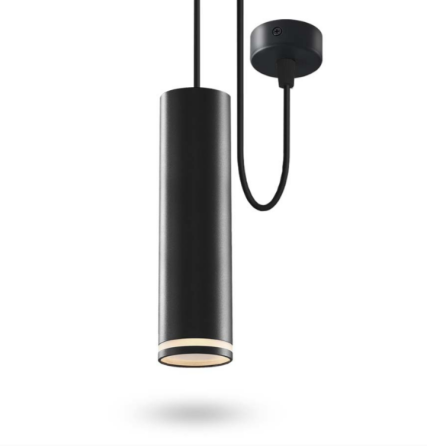 LED Світильник підвісний під лампу GU10 чорний VL-SPF05D-B Videx Житомир