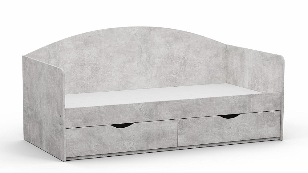 Кровать односпальная L-5, Бетон, 1932х950х900 Львов - изображение 1