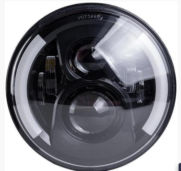 Передні лед фари Нива ВАЗ 2121, ВАЗ 2101, ГАЗ24, УАЗ. LED фари Протитуманні фари лідер Харків - фото 1