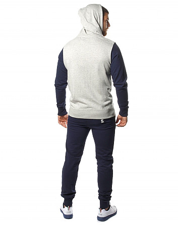 Спортивний костюм Leone Fleece Grey/Blue 2XL Кам'янське - фото 2