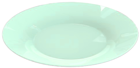 Тарілка супова Luminarc Plumi Paradise Green (7008760) Київ