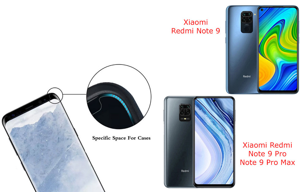 Захисне скло HyperGlass Pro для Xiaomi Redmi Note 9, 9 Pro, 9 Pro Max – максимальна чутливість та захист Київ - фото 3
