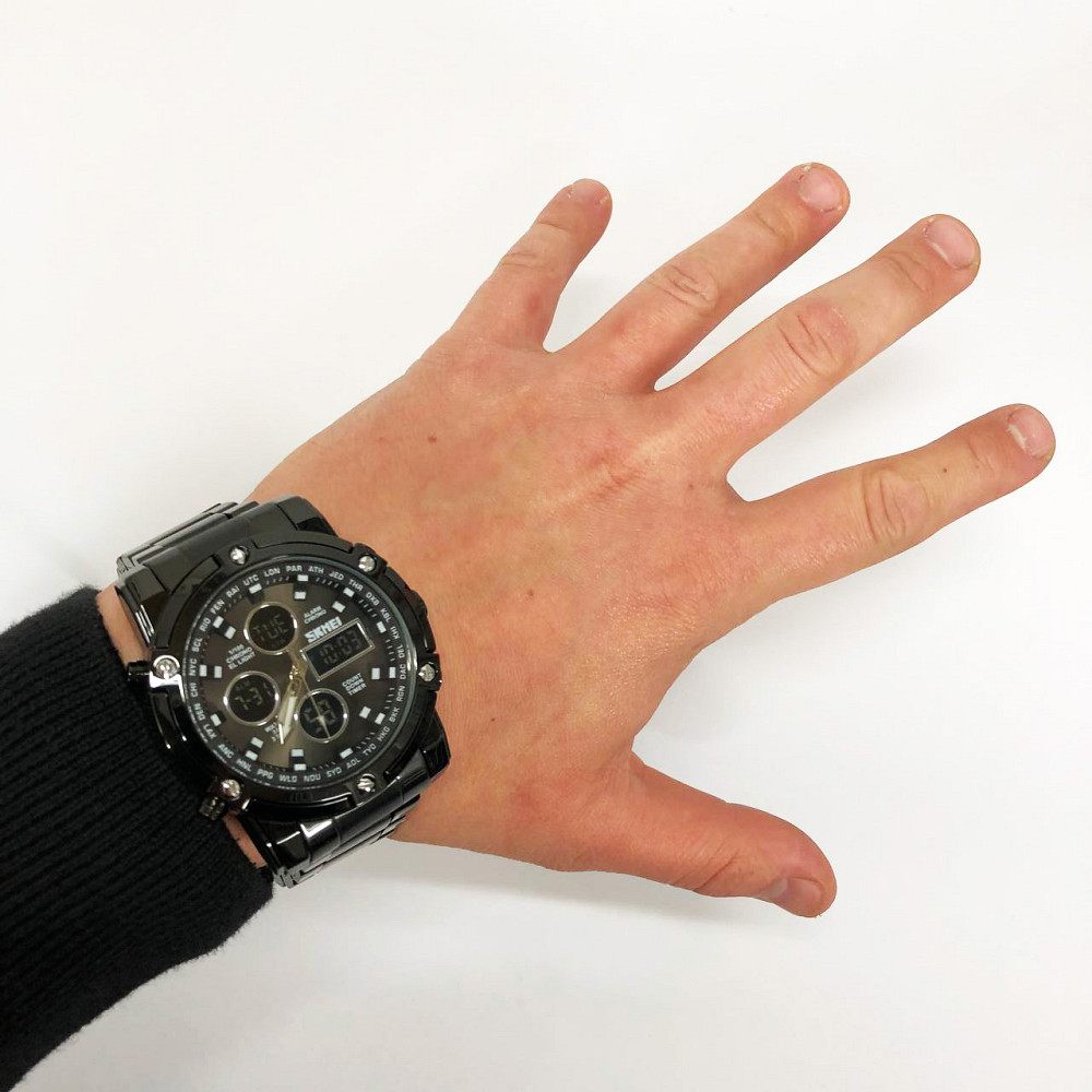 Противоударные военные мужские часы SKMEI, Военные часы для всу, Рыбацкие часы Армейские топ AF-32 Львов - изображение 8