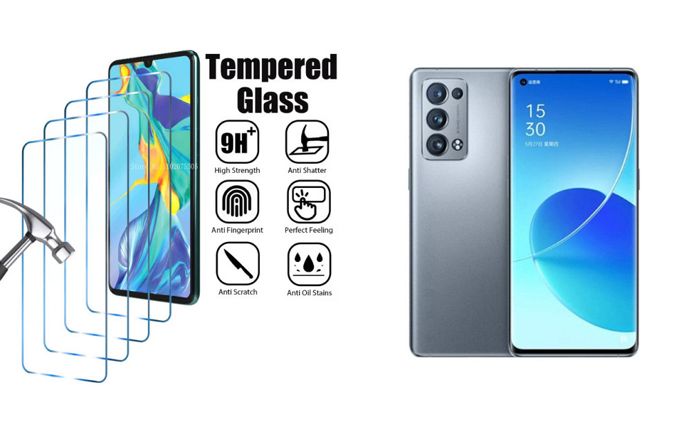 Захисне скло ArmorGlass для Oppo Reno 7 Pro – стійке до подряпин та ударів Київ - фото 1