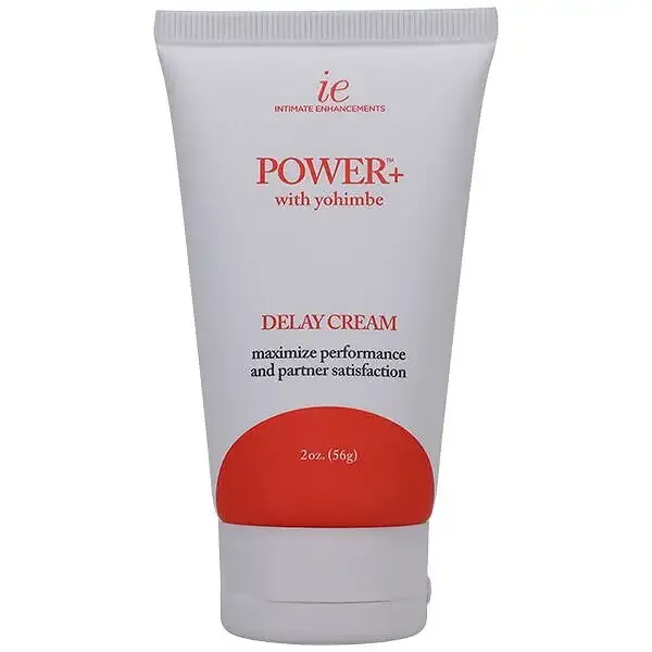 Потужний крем-пролонгатор Doc Johnson Power+with Yohimbe Delay Cream For Men, екстракт Йохимбе, 56 г Львів - фото 1