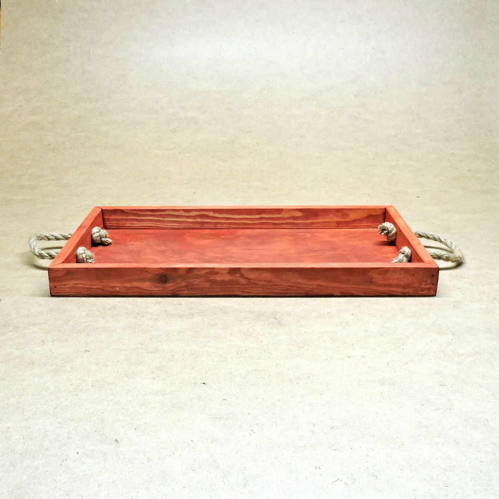 Піднос дерев'яний "Шарлеруа 50х27" корал Миколаїв - фото 5