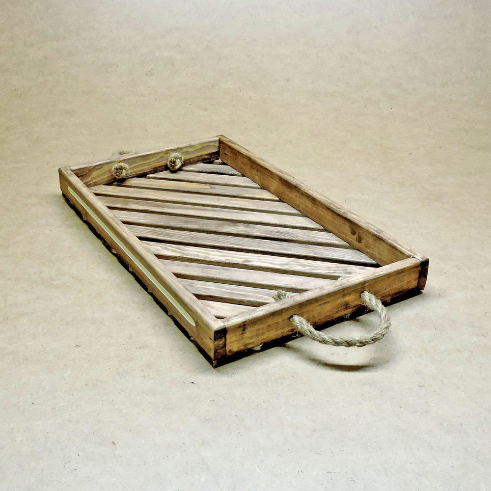 Поднос деревянный 