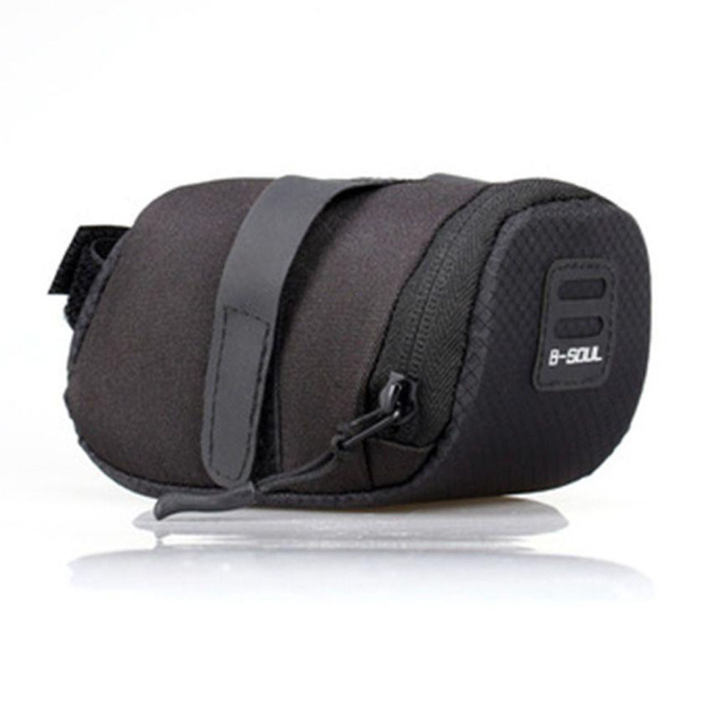 Сумка подседельная водонепроницаемая нейлоновая Feel Fit, черная Бровары - изображение 4