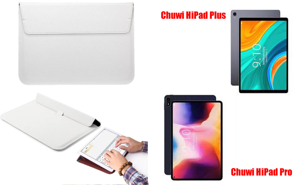 Чохол-конверт VitoCase для Chuwi HiPad Plus, HiPad Pro, з функцією підставки для планшета Білий Київ - фото 1