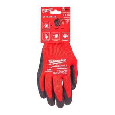 Защитные перчатки Milwaukee с сопротивлением порезам 2, M/8 (4932479907) Винница