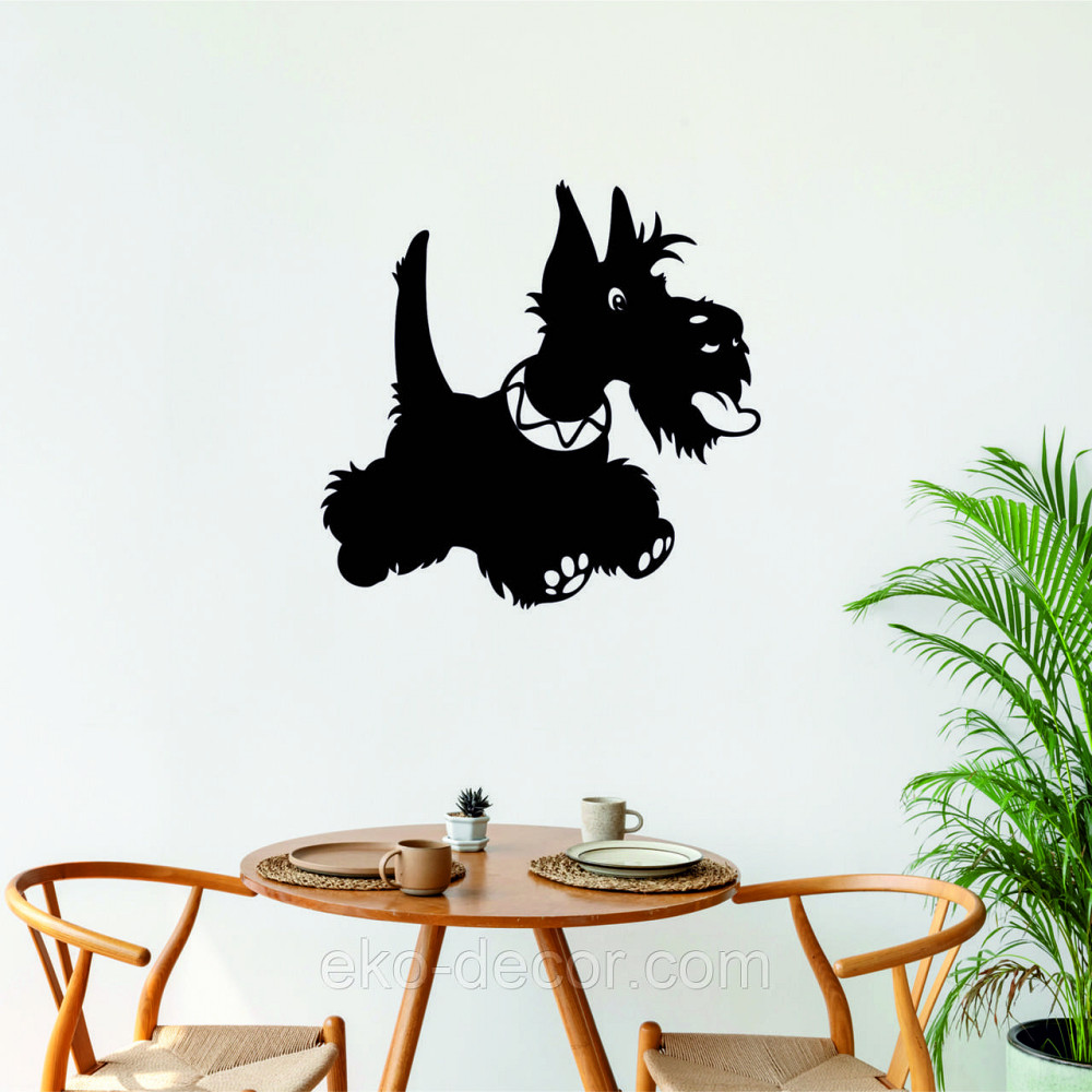 Декоративное настенное Панно «Шотланский терьер», Декор на стену Киев - изображение 8