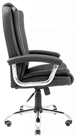 Офисное Кресло Руководителя Richman California Fly 2230 Хром М2 AnyFix Черный Днепр