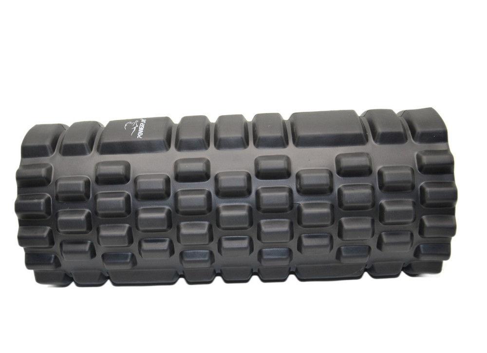 Масажний ролик (роллер) PowerPlay 4025 Massage Roller Чорно-зелений (33x15см.) Кам'янське - фото 6