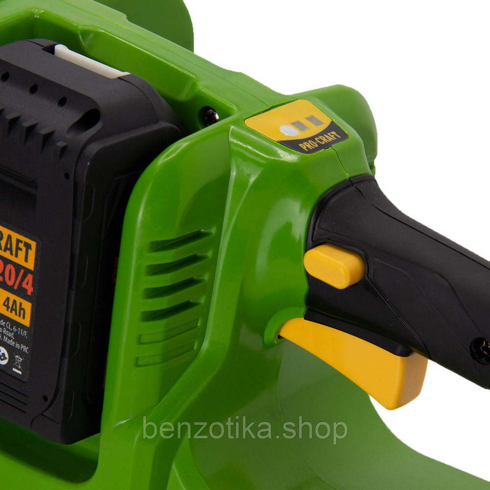 Акумуляторная цепная пила Procraft PCA40/2 + 2 АКБ 4Ач + зарядное устройство + масло 1л (бесщёточная Киев - изображение 7
