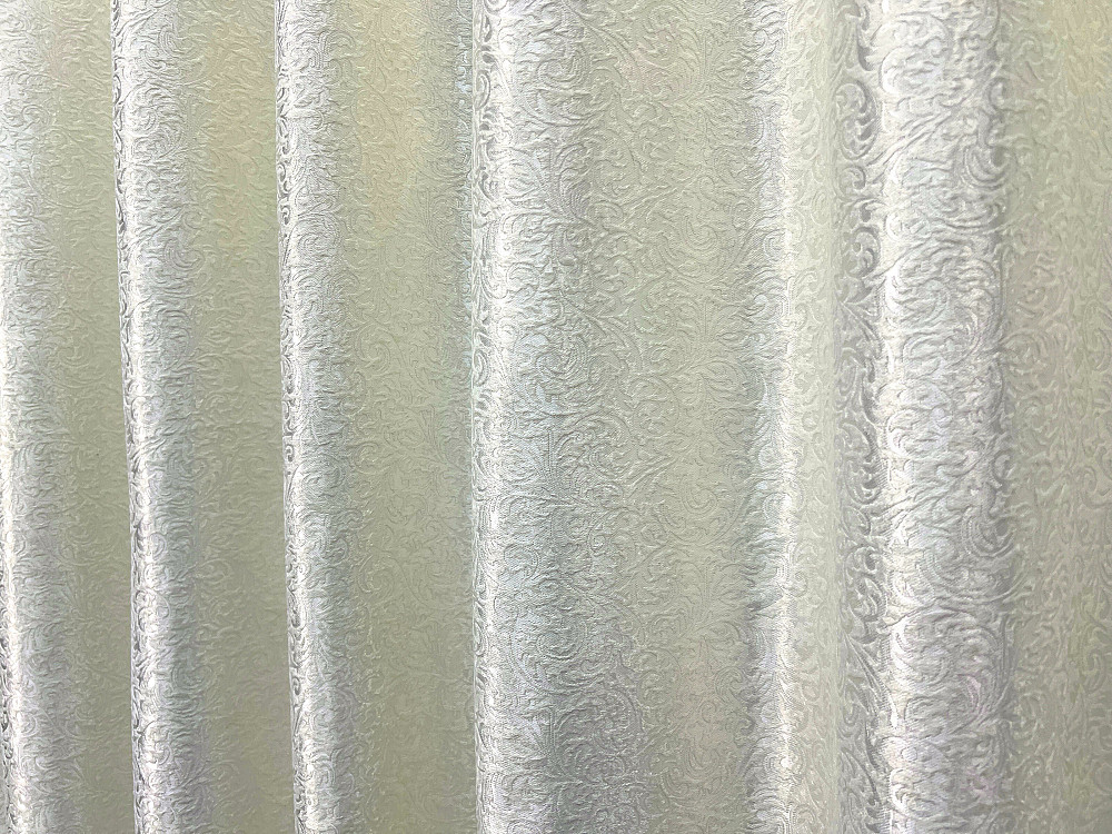 Комплект готових штор VR-Textil Софт Вензель № 2048ш Молочний 150х275 см 2шт (33-1054) Київ - фото 8
