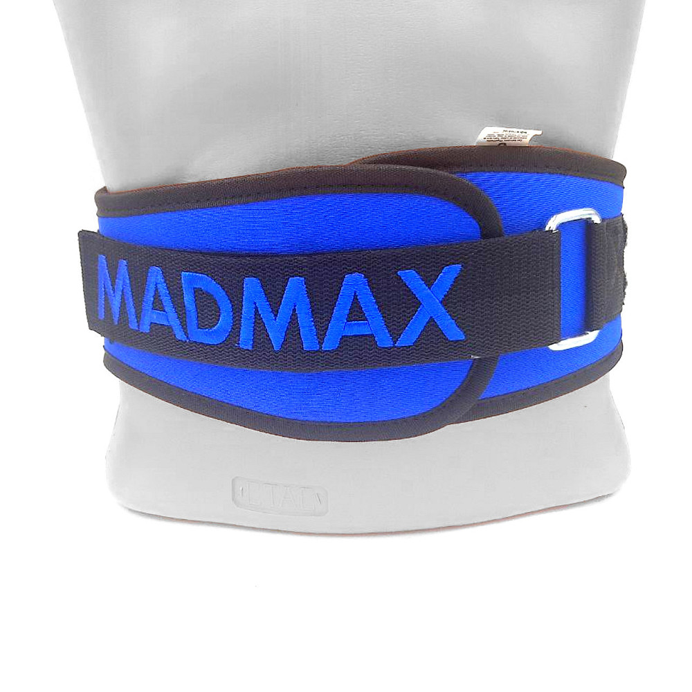 Пояс для важкої атлетики MadMax MFB-421 Simply the Best неопреновий Blue L Каменское - изображение 9