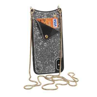 Чехол для мобильного телефона BeCover Glitter Wallet Apple iPhone Xs Max Silver (703624) (703624) Винница