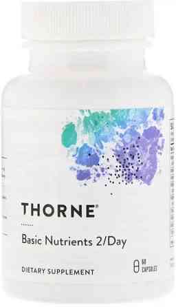 Вітаміни і мінерали формула Thorne Basic Nutrients 2/Day 60 капс Київ