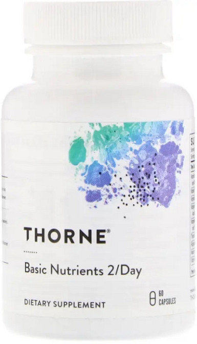 Вітаміни і мінерали формула Thorne Basic Nutrients 2/Day 60 капс Київ - фото 1