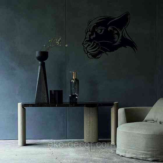 Декоративное настенное Панно «Пантера», Декор на стену Киев