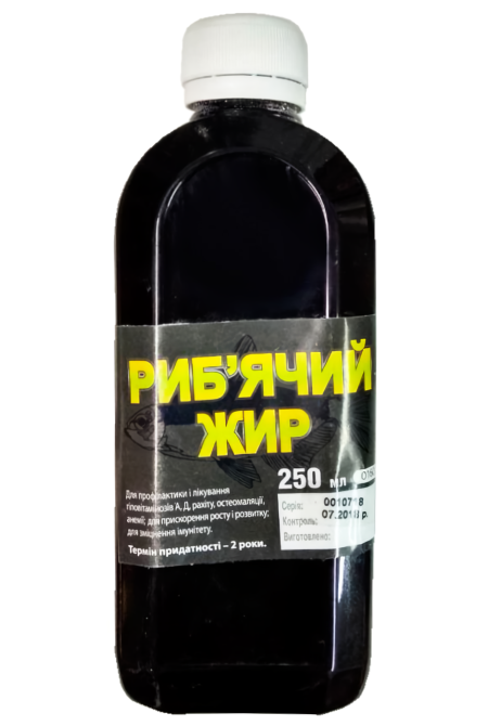Риб'ячий жир ветеринарний, 250 мл Вінниця - фото 1