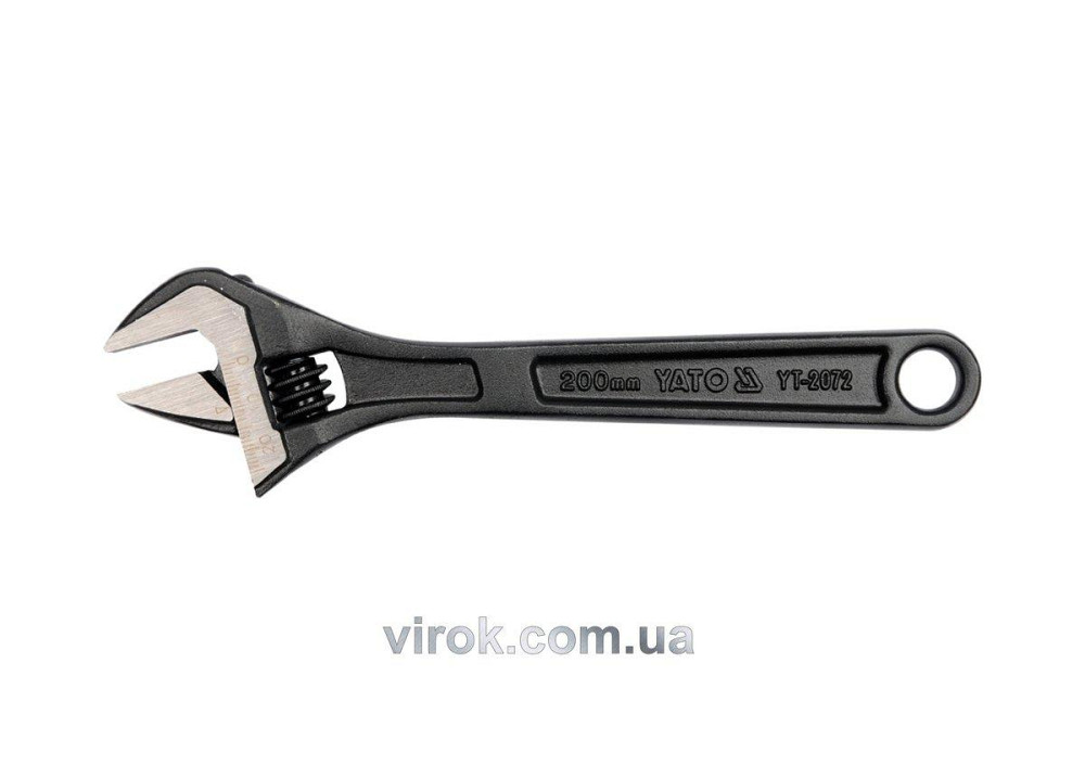 Ключ розвідний YATO : L= 200 мм [6/60] Одесса - изображение 1