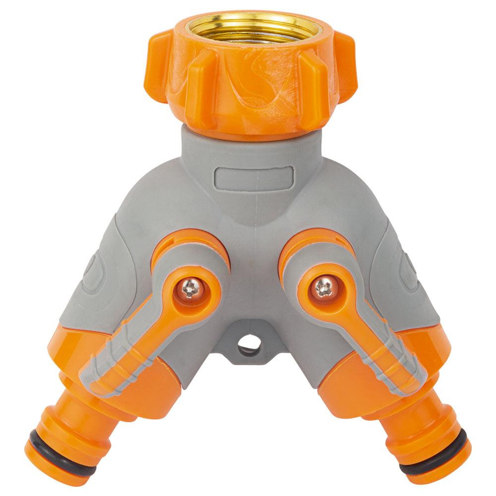 Кран распределительный с адаптерами ½