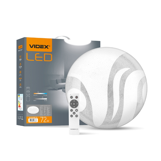 LED Светильник функциональный 72W 2800-6200К 220V круглый WAVE VL-CLS1997-72 Videx Житомир - изображение 1