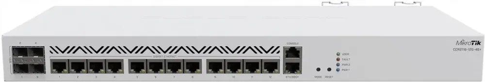 Маршрутизатор  MikroTik Cloud Core Роутер 2116-12G-4S+ Київ - фото 1