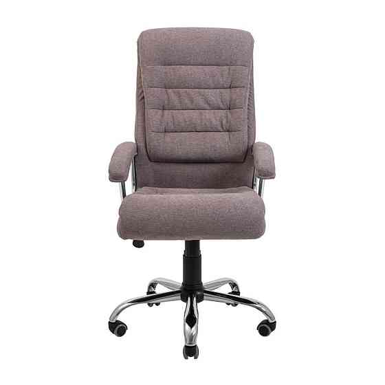 Офисное Кресло Руководителя Prinston М2 AnyFix Хром Капучино Киев