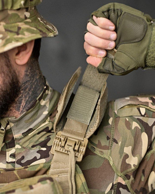 Плитоноска мультикам 4точки сброса Single Sword РН3873 Одесса - изображение 8