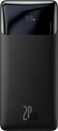 Внешнее зарядное устройство Baseus Bipow Digital Display 30000mAh 20W PPDML-N01 Черный Винница - изображение 3