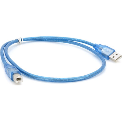 Кабель для принтера USB 2.0 AM/BM 0.5m blue Ritar (YT-AM/BM-0.5TBL) Вінниця - фото 2