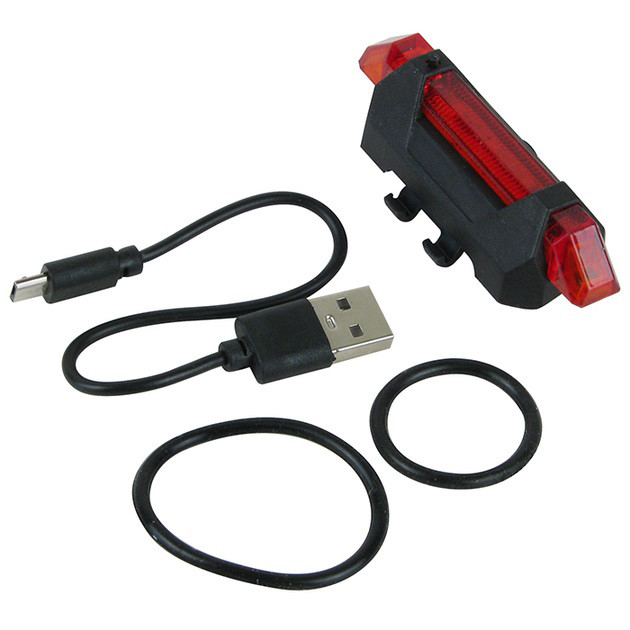 Велоліхтар з функцією стоп-сигналу, Ліхтар для нічної їзди, Велоліхтар на багажник KT-70 Львів - фото 1