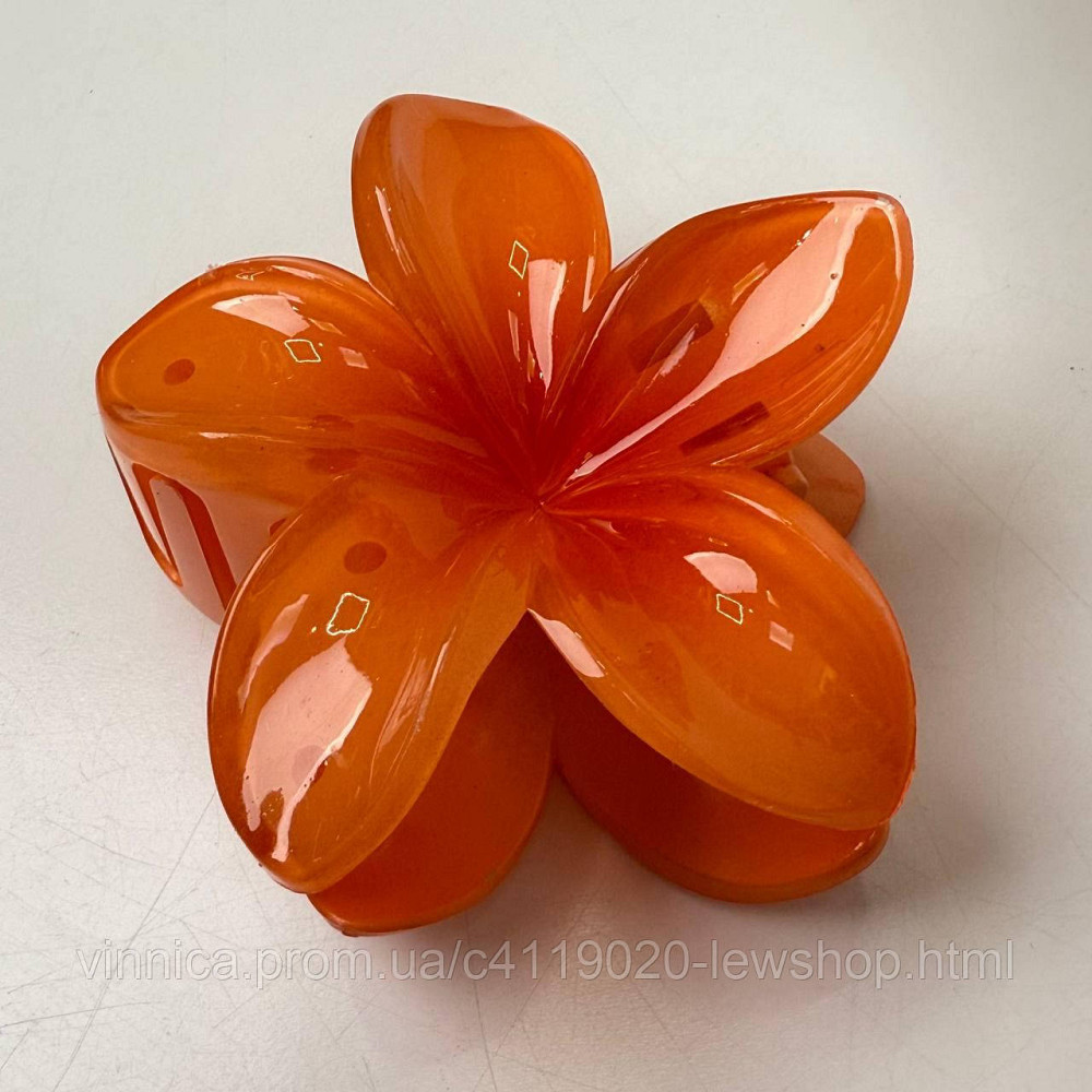 Заколка для волос краб зажим заколка Гавайский цветок глянец Черновцы - изображение 6