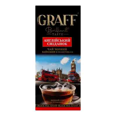 Чай Graff English Breakfast 25х2 г (4820279610115) Вінниця