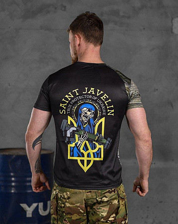 Тактическая потоотводящая футболка Punisher Saint Javelin ВТ6620 Киев - изображение 6
