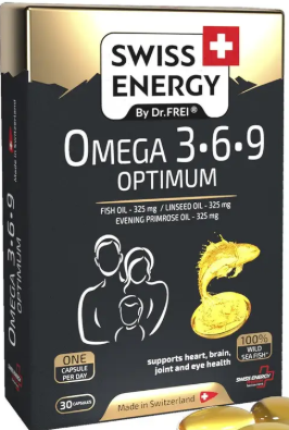 Омега-3-6-9 Swiss Energ Omega-3-6-9 OPTIMUM blister 30 капс Киев