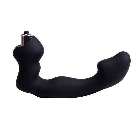 Массажер простаты рельефный Chisa Black Mont Avatar Dildo с вибрацией, черный Sex Aura Киев
