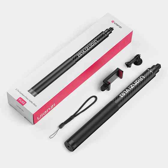 Монопод 076 для Insta360 X5/X4 и телефона селфи палка 2.7м Ulanzi VL02 Киев